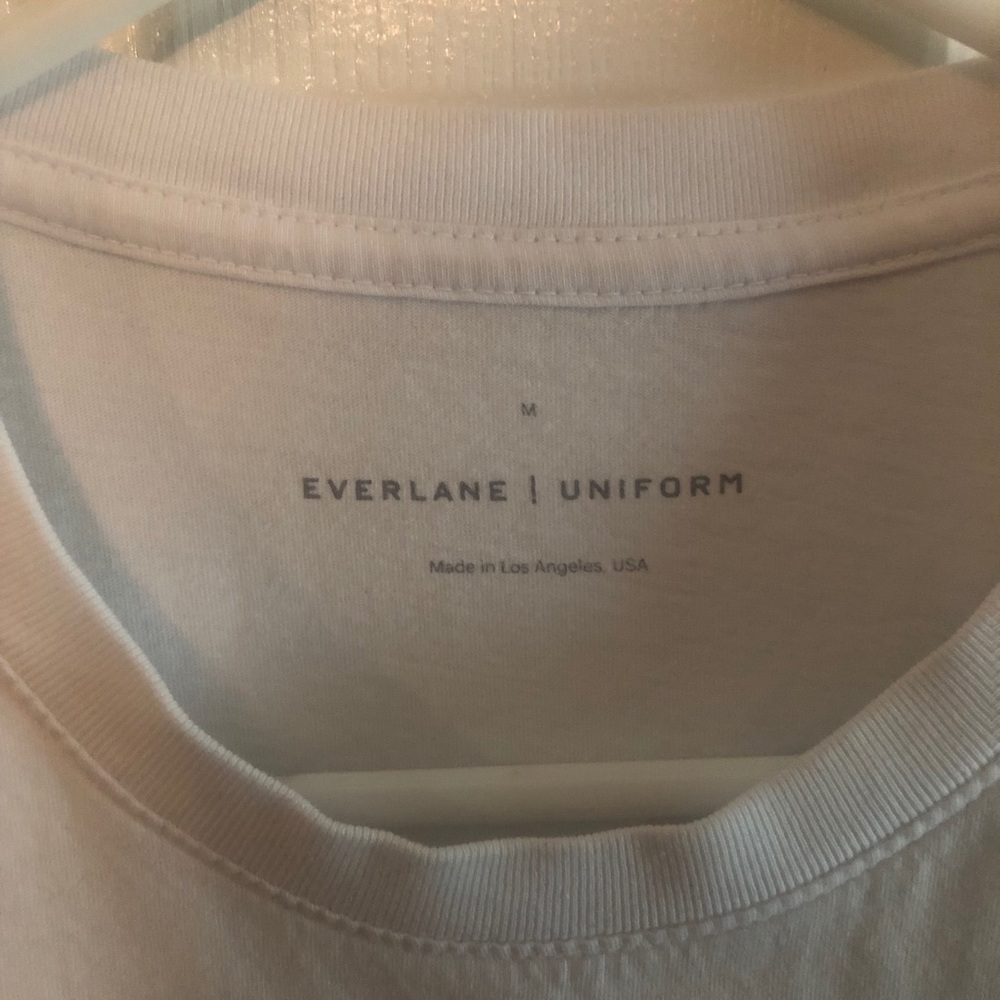 ❌SOLD❌ 2 Everlane Uniform Organic Cotton Tees - Picture 7 of 11
